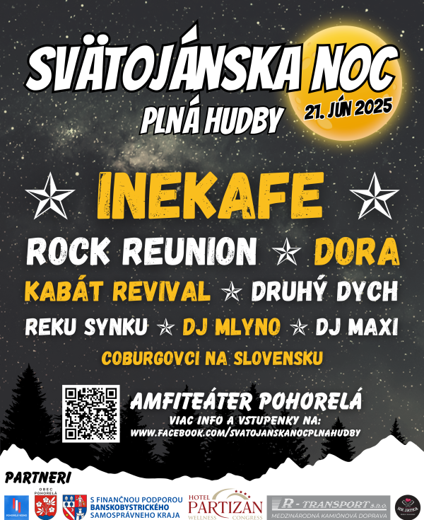 Svätojánska noc plná hudby